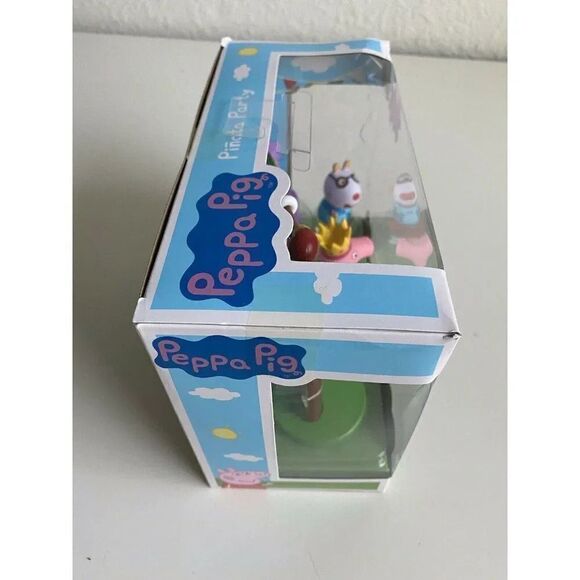 PEPPA PIG Pinata Party Playset Pedro Pony Peppa Pig Figures Jazwares New Sealed - Picture 9 of 10